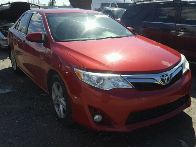 4T1BF1FK7CU635408 - 2012 TOYOTA CAMRY BASE RED photo 1