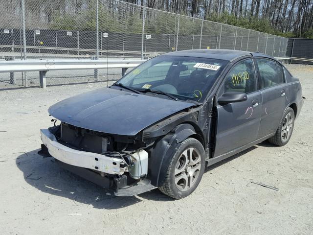 1G8AL54F05Z174607 - 2005 SATURN ION LEVEL BLUE photo 2