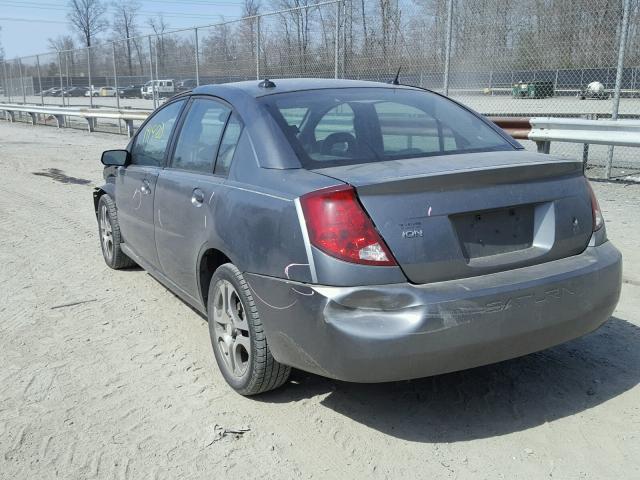 1G8AL54F05Z174607 - 2005 SATURN ION LEVEL BLUE photo 3