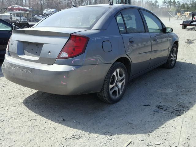1G8AL54F05Z174607 - 2005 SATURN ION LEVEL BLUE photo 4