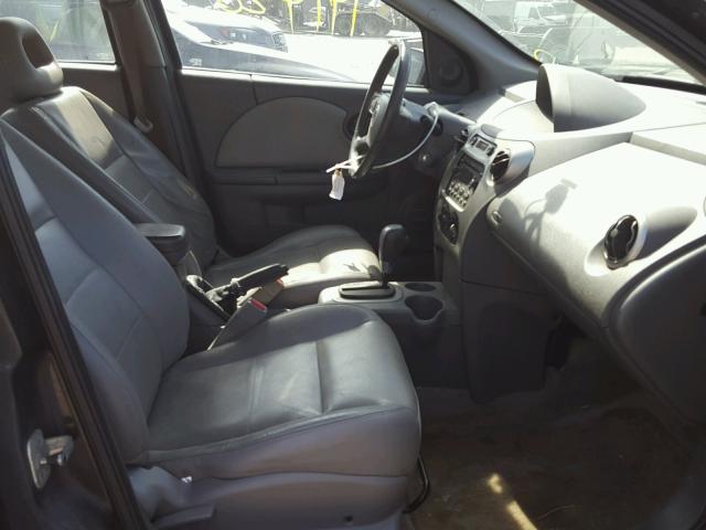 1G8AL54F05Z174607 - 2005 SATURN ION LEVEL BLUE photo 5