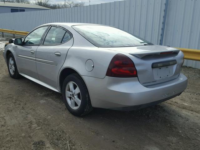 2G2WP552461265860 - 2006 PONTIAC GRAND PRIX ვერცხლისფერი ფოტო 3