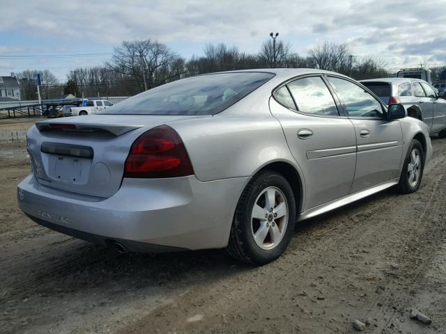 2G2WP552461265860 - 2006 PONTIAC GRAND PRIX ვერცხლისფერი ფოტო 4
