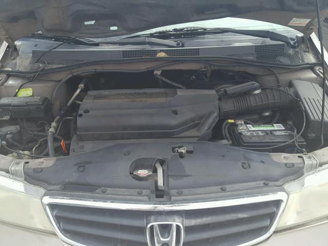 5FNRL180X3B052928 - 2003 HONDA ODYSSEY EX ოქროსფერი ფოტო 7