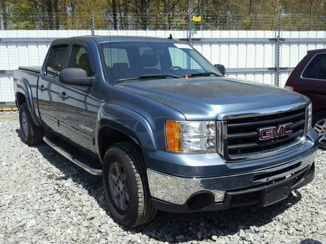 3GTRKVE37AG112485 - 2010 GMC SIERRA K15 BLUE photo 1