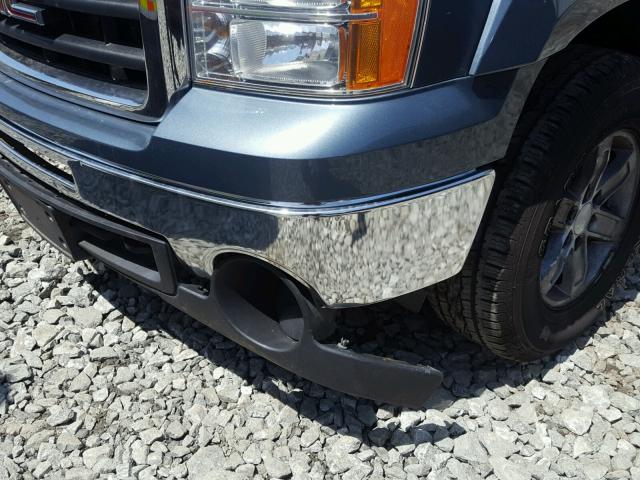 3GTRKVE37AG112485 - 2010 GMC SIERRA K15 BLUE photo 9