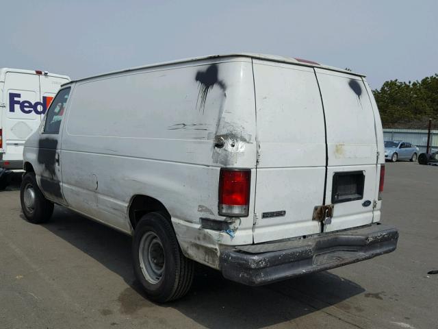 1FTNE24WX6HA28075 - 2006 FORD E250 WHITE photo 3