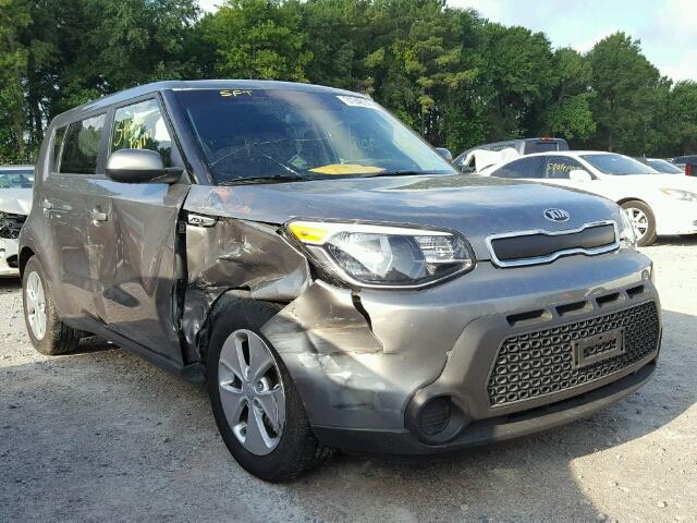 KNDJN2A23G7395990 - 2016 KIA SOUL GRAY photo 1