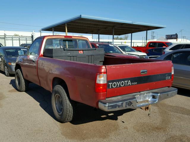 JT4VD20A0R0014895 - 1994 TOYOTA T100 DX RED photo 3