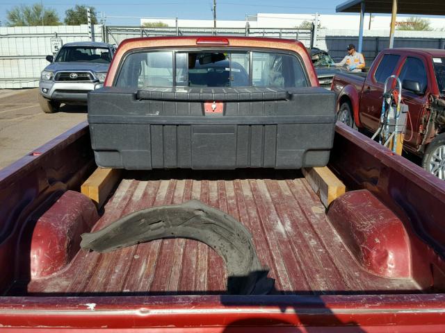 JT4VD20A0R0014895 - 1994 TOYOTA T100 DX RED photo 6