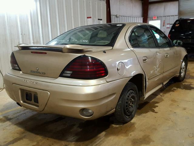 1G2NF52E74M568839 - 2004 PONTIAC GRAND AM S Qızıl foto 4