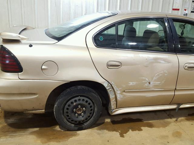 1G2NF52E74M568839 - 2004 PONTIAC GRAND AM S Qızıl foto 9