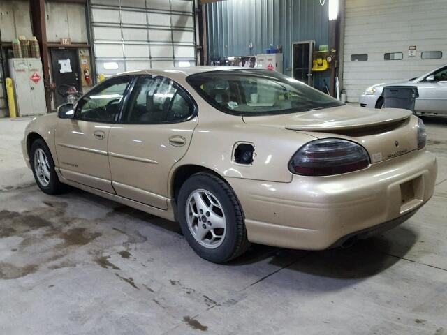 1G2WP52K22F207690 - 2002 PONTIAC GRAND PRIX ოქროსფერი ფოტო 3
