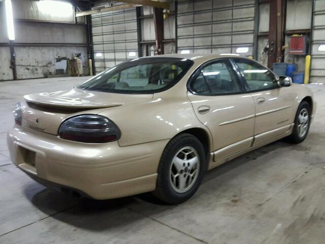 1G2WP52K22F207690 - 2002 PONTIAC GRAND PRIX ოქროსფერი ფოტო 4