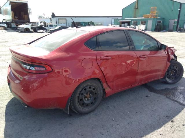 1C3CDFBH1DD309454 - 2013 DODGE DART SXT RED photo 4