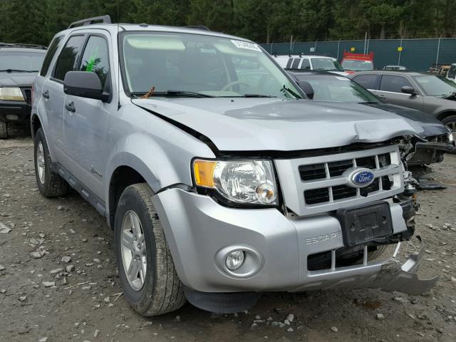 1FMCU5K35BKC23627 - 2011 FORD ESCAPE HYB SILVER photo 1