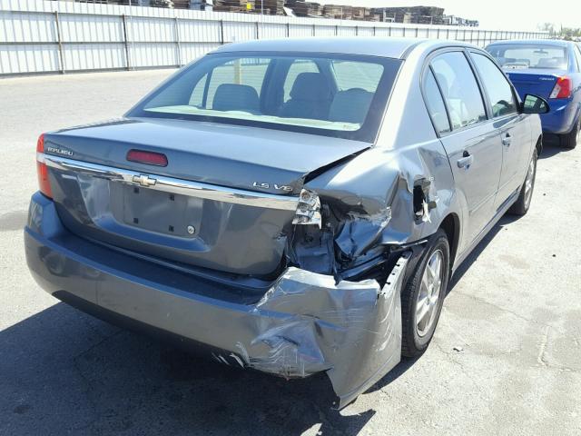 1G1ZT54865F178262 - 2005 CHEVROLET MALIBU LS ლურჯი ფოტო 4