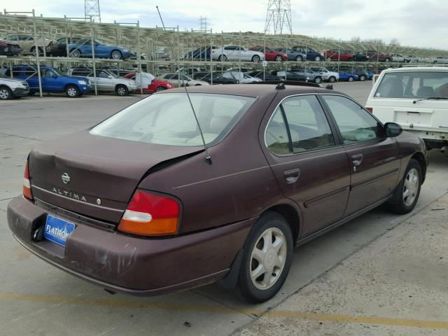 1N4DL01D9WC213701 - 1998 NISSAN ALTIMA XE MAROON photo 4