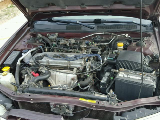 1N4DL01D9WC213701 - 1998 NISSAN ALTIMA XE MAROON photo 7