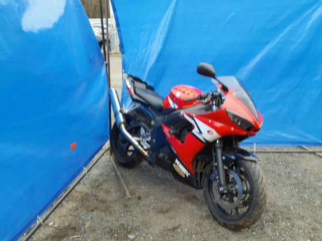 JYARJ06E64A016075 - 2004 YAMAHA YZFR6 L RED photo 1