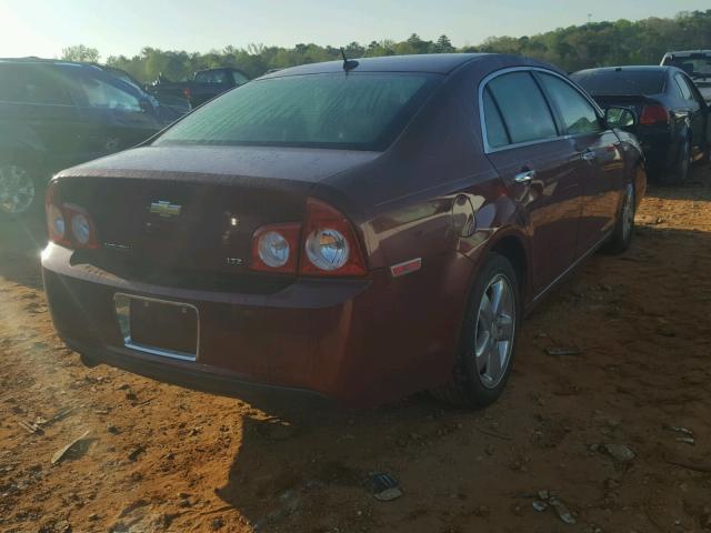 1G1ZK57B18F264738 - 2008 CHEVROLET MALIBU LTZ MAROON photo 4