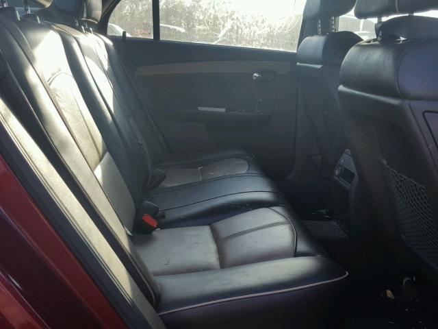 1G1ZK57B18F264738 - 2008 CHEVROLET MALIBU LTZ MAROON photo 6