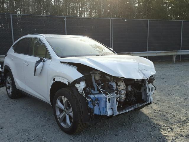 JTJBARBZ9H2127073 - 2017 LEXUS NX 200T WHITE photo 1