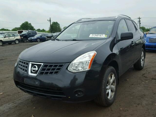 JN8AS58VX9W193879 - 2009 NISSAN ROGUE S BLACK photo 2