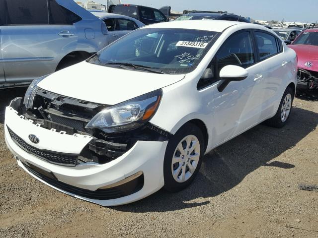 KNADM4A38H6040452 - 2017 KIA RIO LX Սպիտակ լուսանկար 2