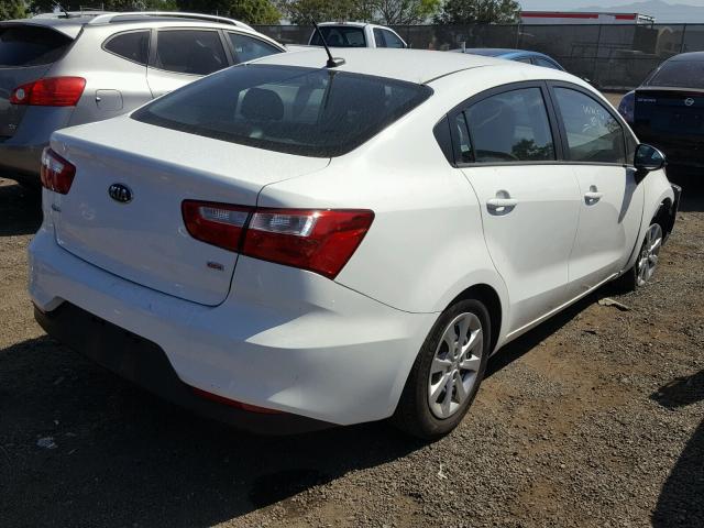 KNADM4A38H6040452 - 2017 KIA RIO LX Սպիտակ լուսանկար 4