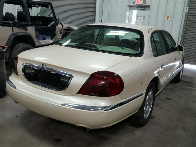 1LNLM97V4WY602123 - 1998 LINCOLN CONTINENTA WHITE photo 4