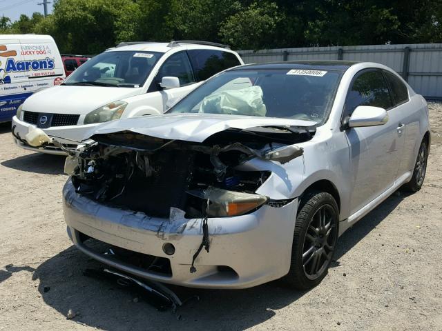 JTKDE177950056305 - 2005 TOYOTA SCION TC 银色 照片 2