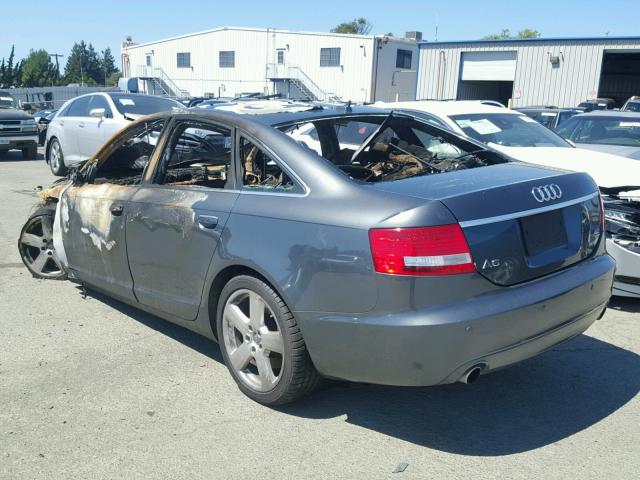 WAUEV74F27N014121 - 2007 AUDI A6 S-LINE GRAY photo 3