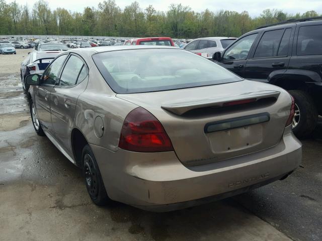 2G2WP552871109693 - 2007 PONTIAC GRAND PRIX BROWN photo 3