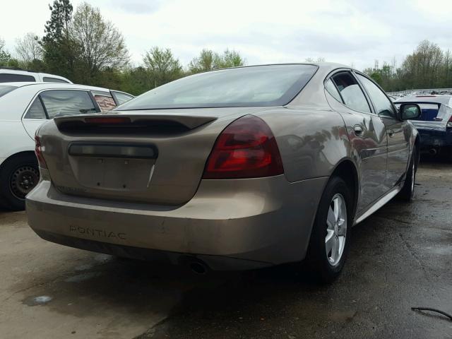 2G2WP552871109693 - 2007 PONTIAC GRAND PRIX BROWN photo 4