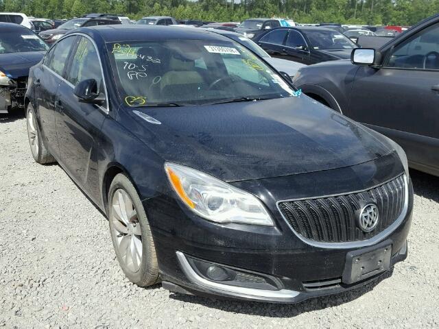 2G4GN5EX9E9168117 - 2014 BUICK REGAL PREM BLACK photo 1