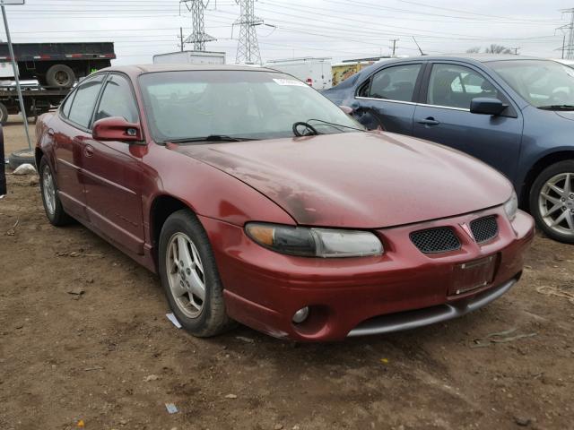 1G2WP52K31F233049 - 2001 PONTIAC GRAND PRIX BURGUNDY photo 1
