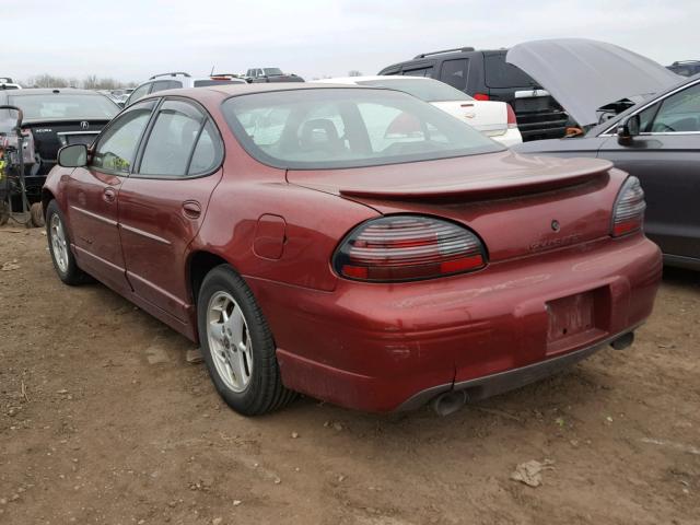 1G2WP52K31F233049 - 2001 PONTIAC GRAND PRIX BURGUNDY photo 3