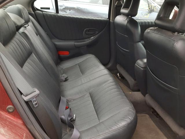 1G2WP52K31F233049 - 2001 PONTIAC GRAND PRIX BURGUNDY photo 6