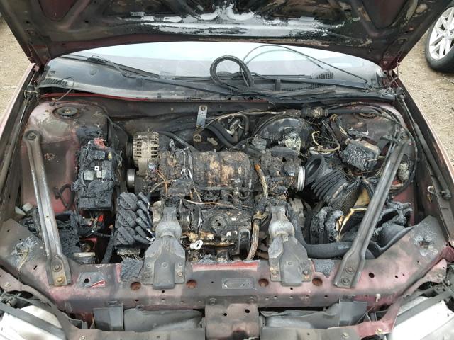 1G2WP52K31F233049 - 2001 PONTIAC GRAND PRIX BURGUNDY photo 7