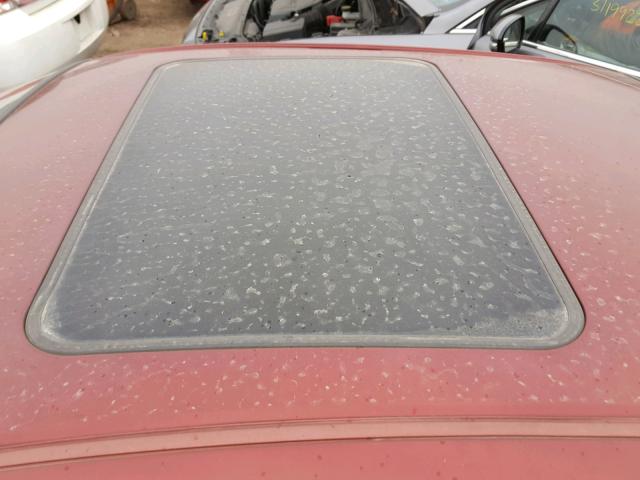 1G2WP52K31F233049 - 2001 PONTIAC GRAND PRIX BURGUNDY photo 9