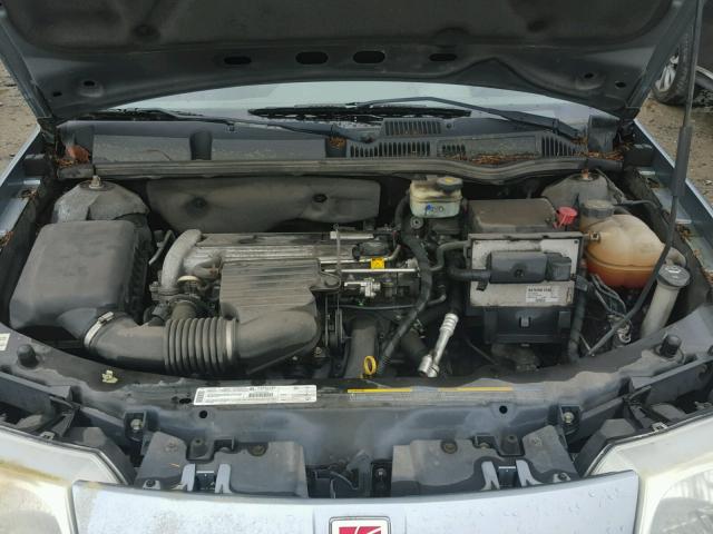 1G8AZ52F83Z198345 - 2003 SATURN ION LEVEL TURQUOISE photo 7