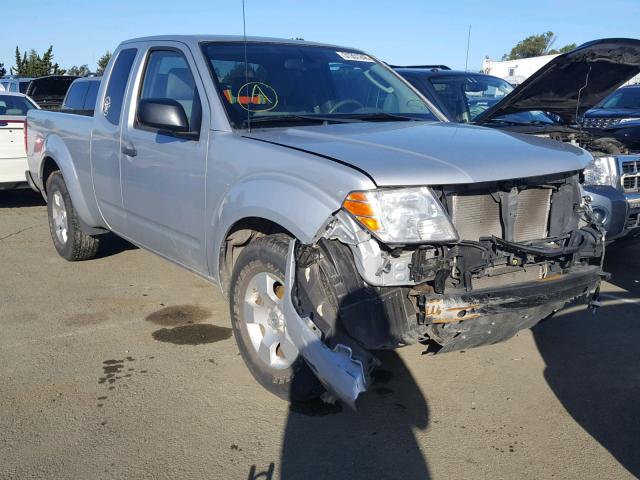 1N6BD0CT3BC423141 - 2011 NISSAN FRONTIER S SILVER photo 1