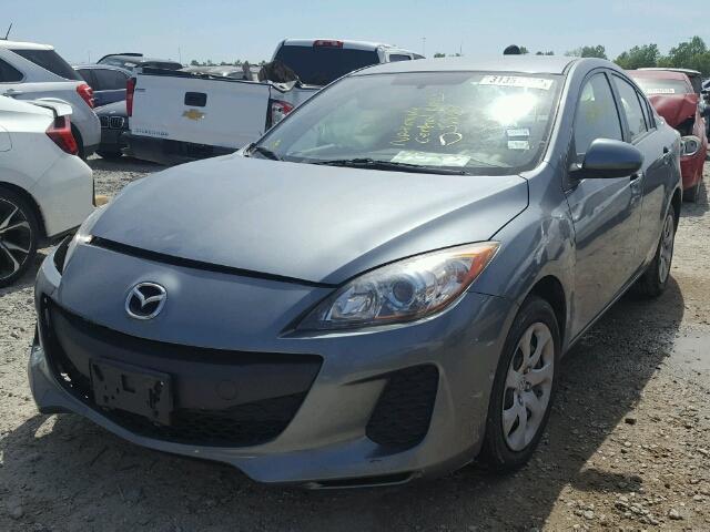 JM1BL1UP9D1756889 - 2013 MAZDA 3 I GRAY photo 2