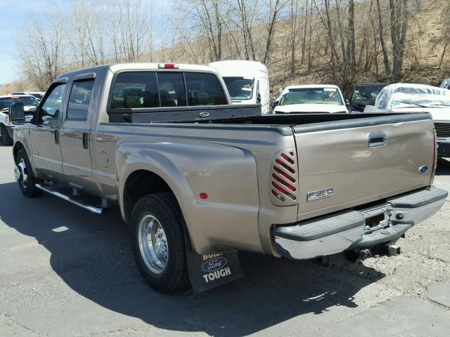 1FTWW32P76EA40785 - 2006 FORD F350 SUPER GOLD photo 3