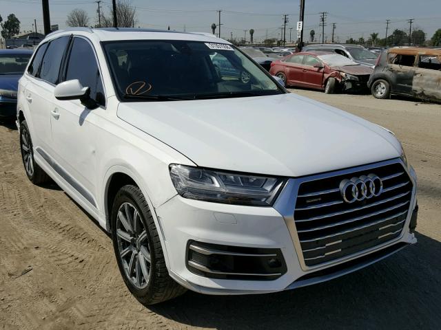 WA1VAAF78HD035381 - 2017 AUDI Q7 PRESTIG WHITE photo 1