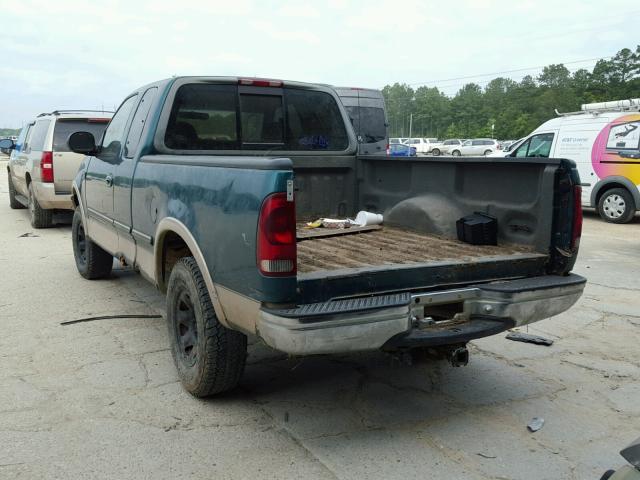 1FTFX28L6VKC47924 - 1997 FORD F250 GREEN photo 3