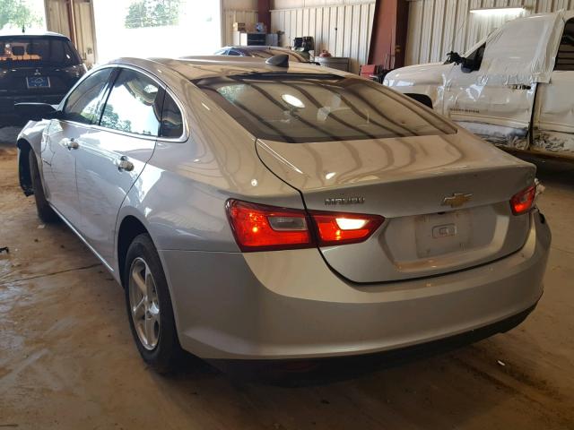 1G1ZB5ST0GF175984 - 2016 CHEVROLET MALIBU LS 灰色 照片 3