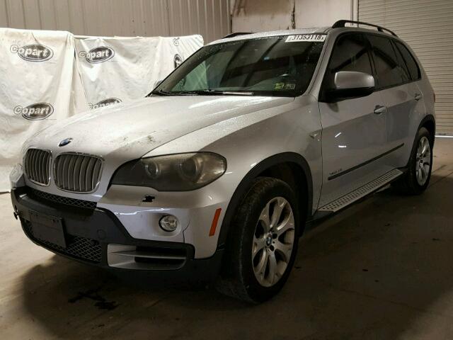 5UXFE835X9L170717 - 2009 BMW X5 XDRIVE4 SILVER photo 2