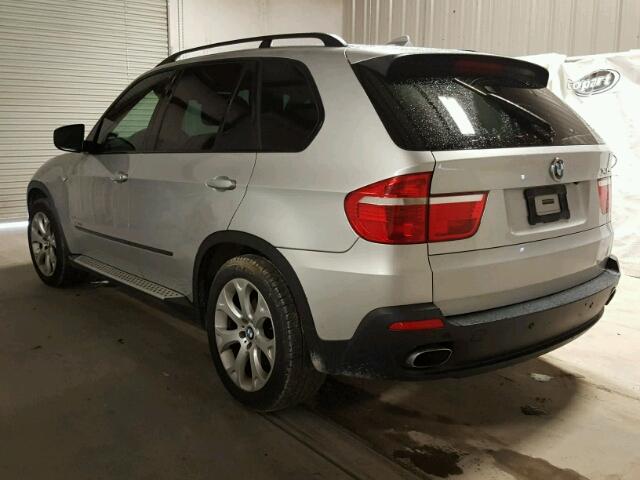 5UXFE835X9L170717 - 2009 BMW X5 XDRIVE4 SILVER photo 3